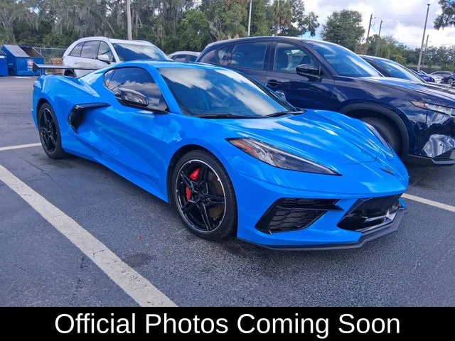 Used 2023 Blue Chevrolet Stingray image 1