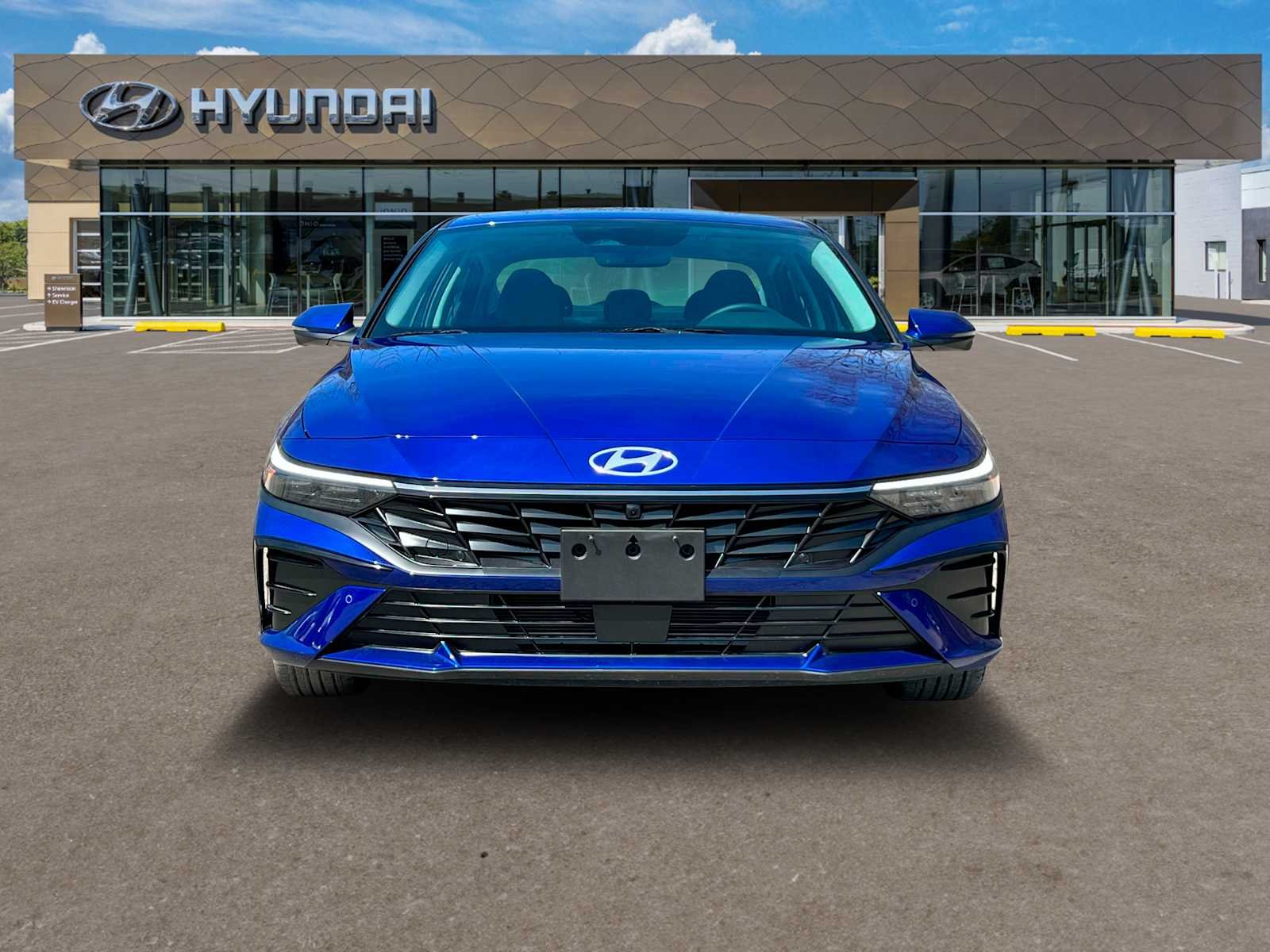 Used 2025 Intense Blue Hyundai Limited image 12