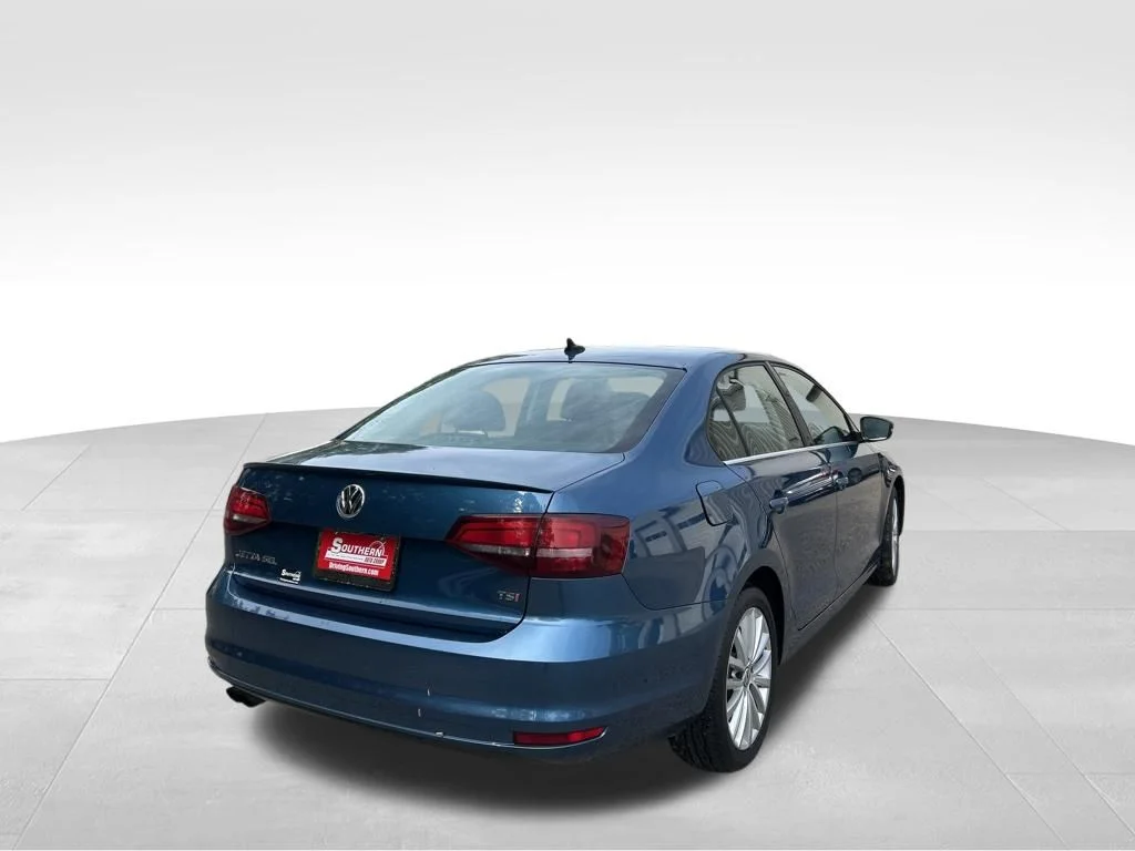 Used 2016 Blue Volkswagen 1.8T SEL image 6