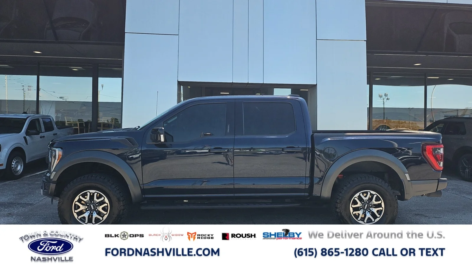 Used 2023 Blue Ford Raptor 4WD image 1