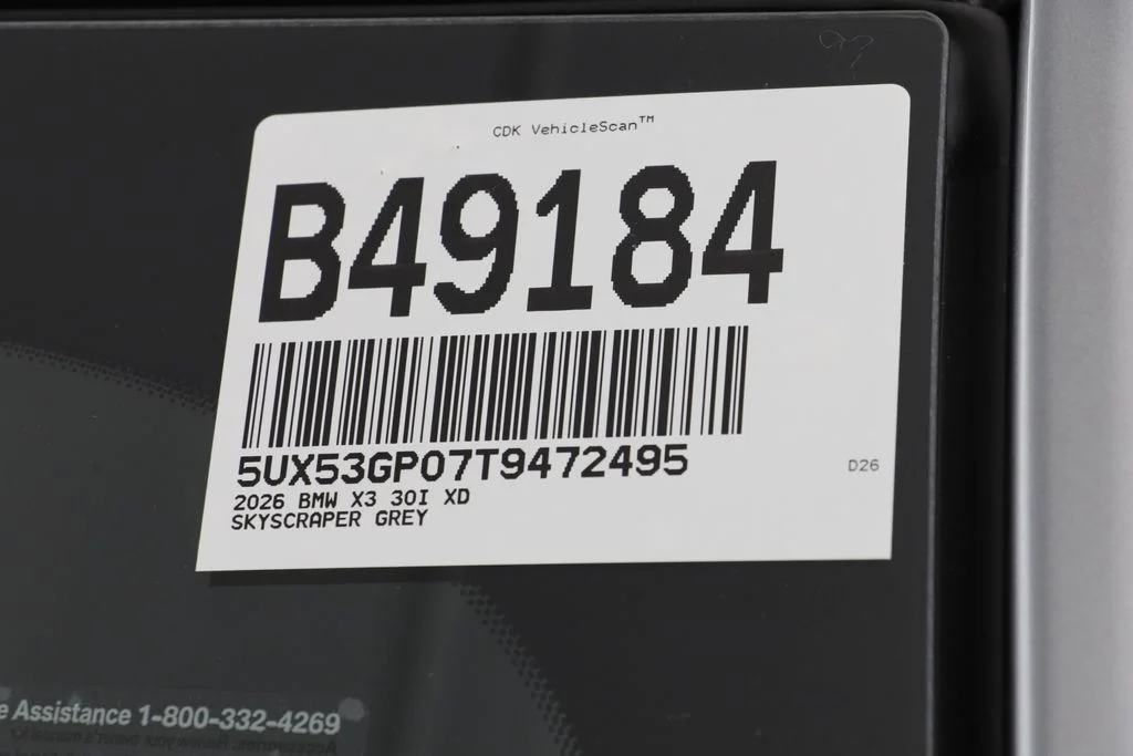 New 2026 Gray BMW 30 xDrive image 27