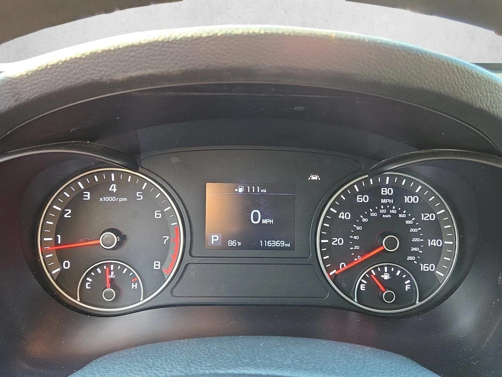 Used 2019 Ebony Black Kia LX image 6
