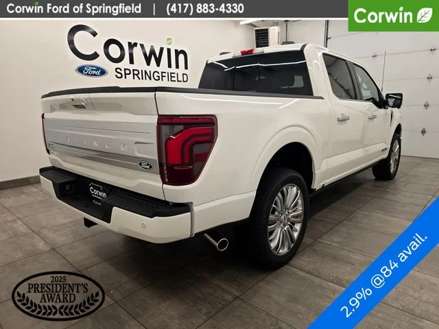 New 2026 Star White Metallic Tri-Coat Ford Platinum® image 8