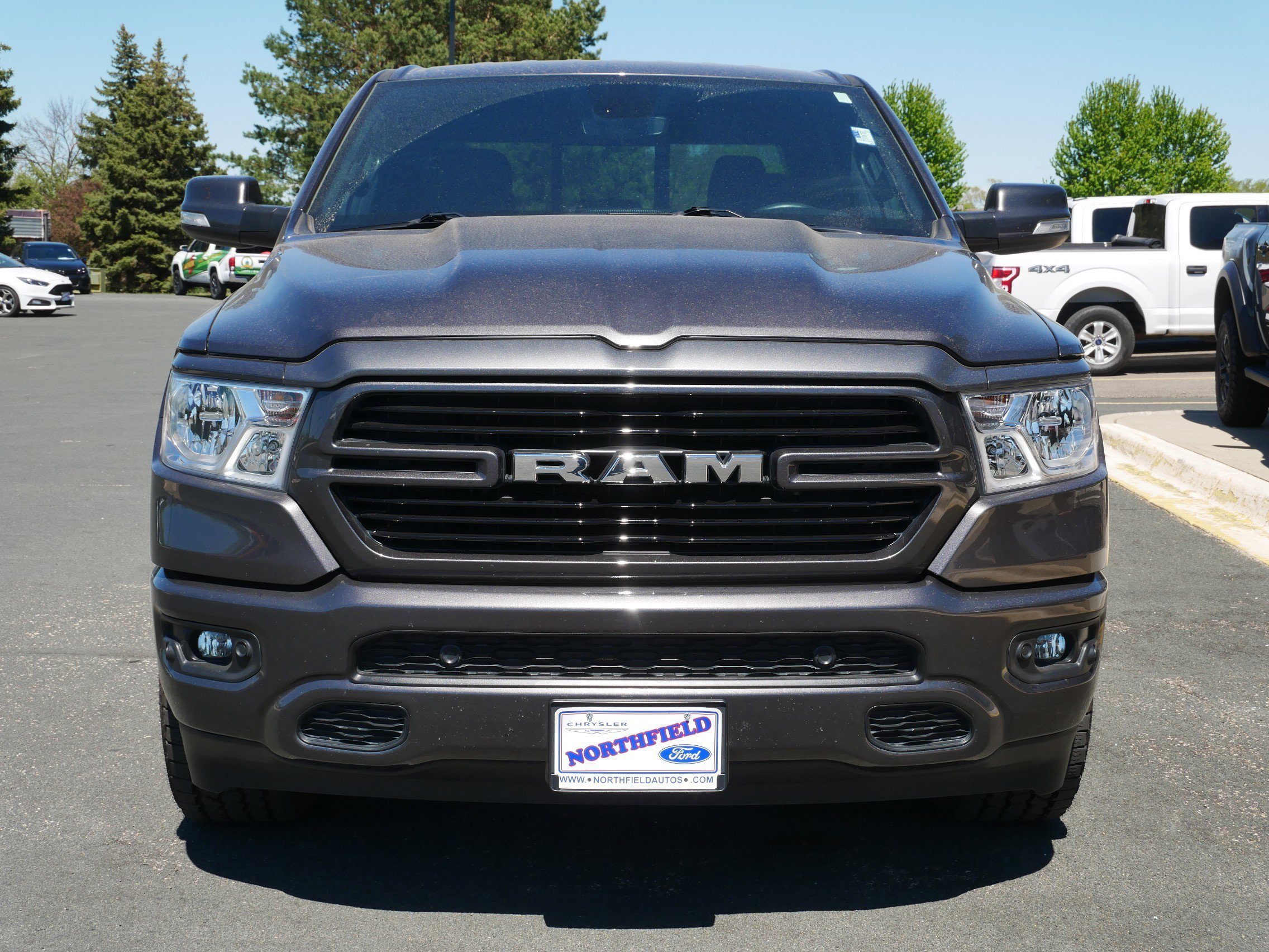 Used 2019 Granite Crystal Metallic Clearcoat Ram Big Horn/Lone Star image 3