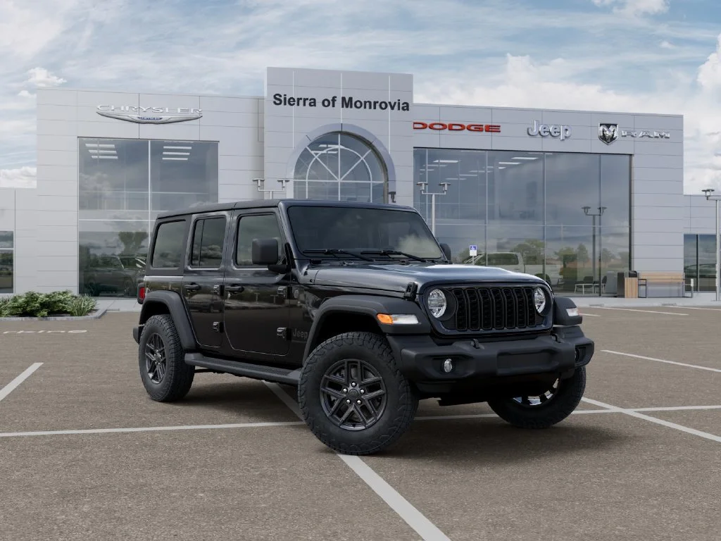New 2026 Black Clear-Coat Exterior Paint Jeep Sport S image 5