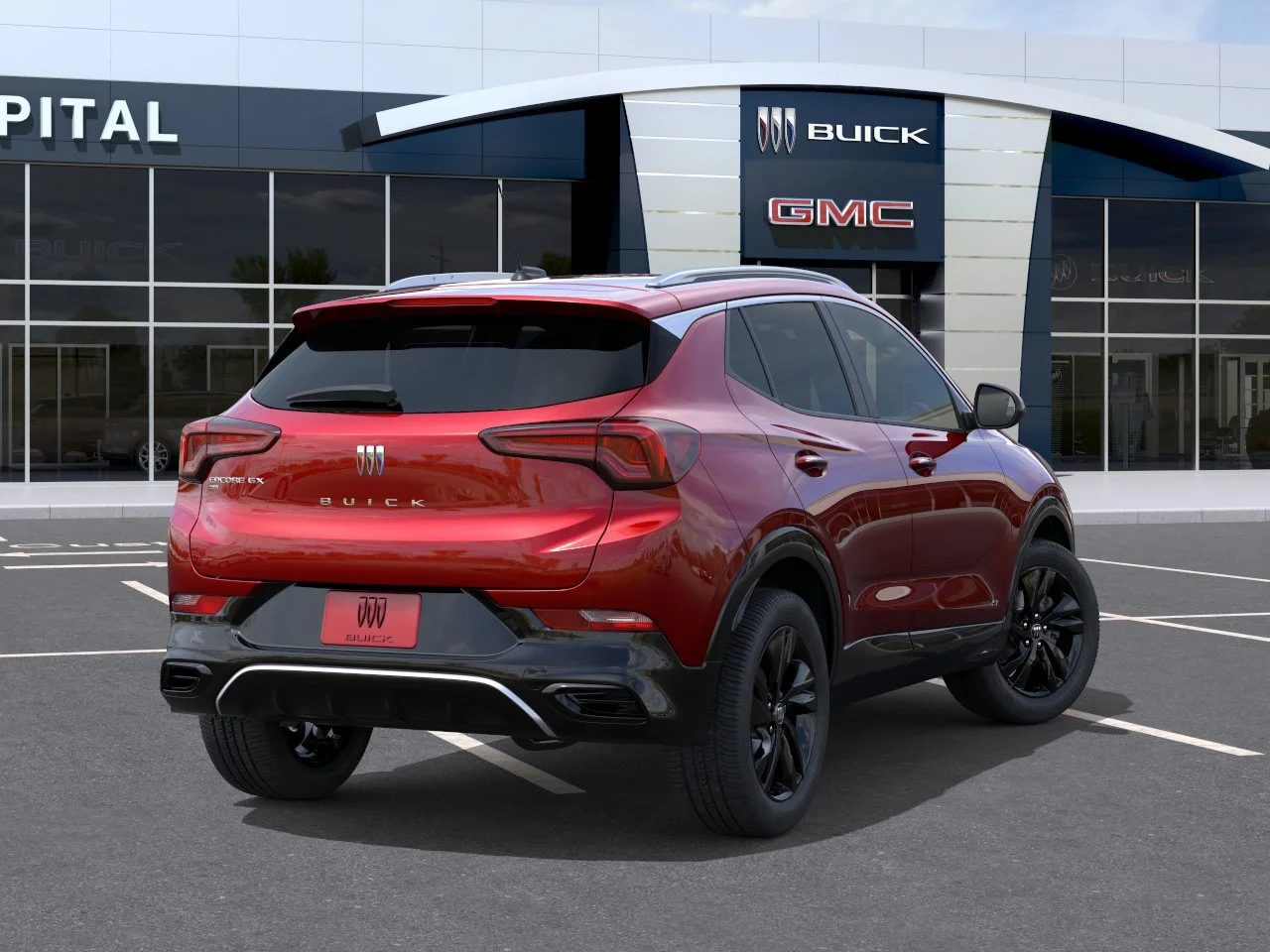 New 2026 Brilliant Red Buick Sport Touring AWD image 5