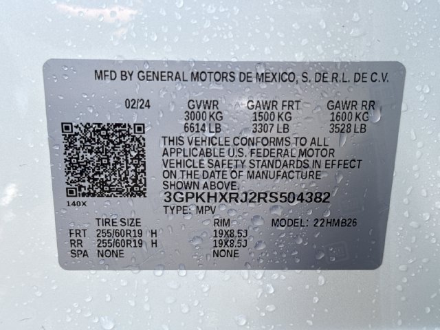 Certified Used 2024 Snowfall Pearl Honda Touring image 19