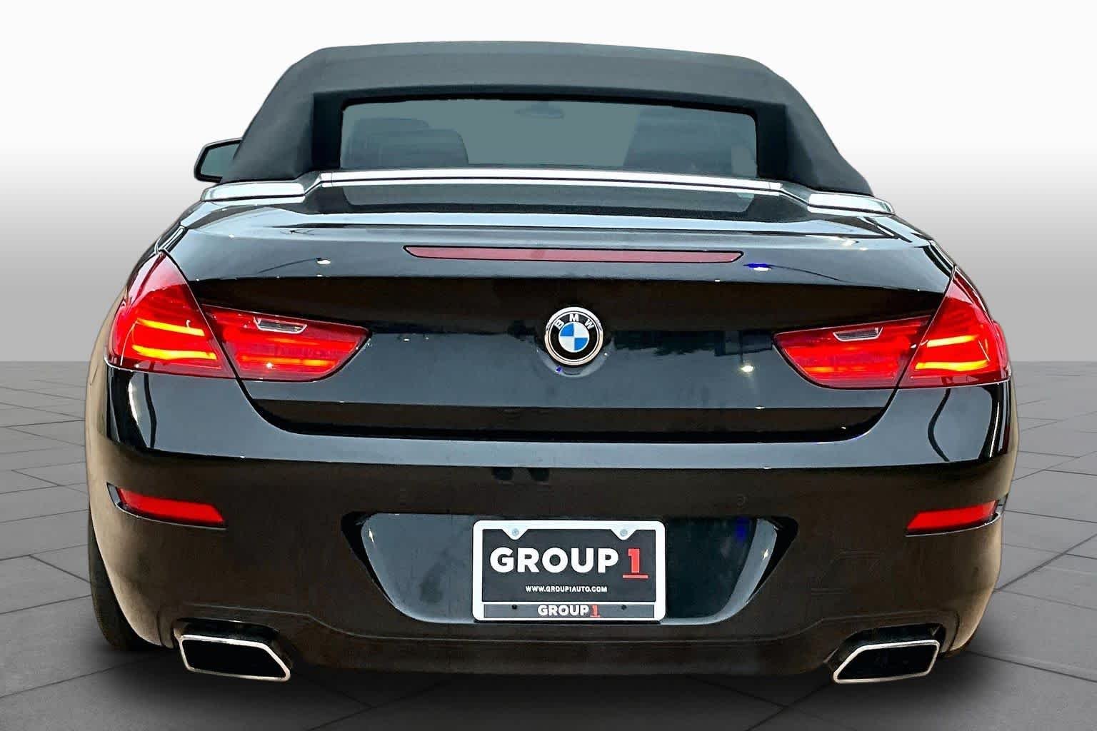 Used 2012 Black Sapphire Metallic BMW 650i image 4