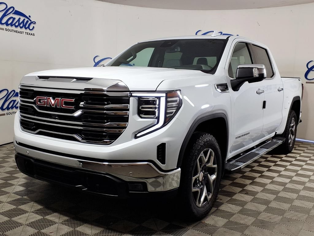New 2026 Glacier White Tricoat GMC SLT image 6