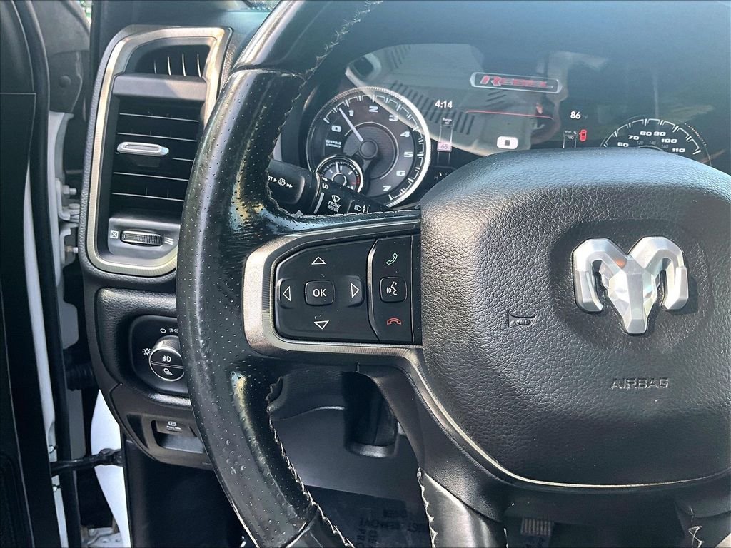 Used 2021 Bright White Clearcoat Ram Rebel image 23