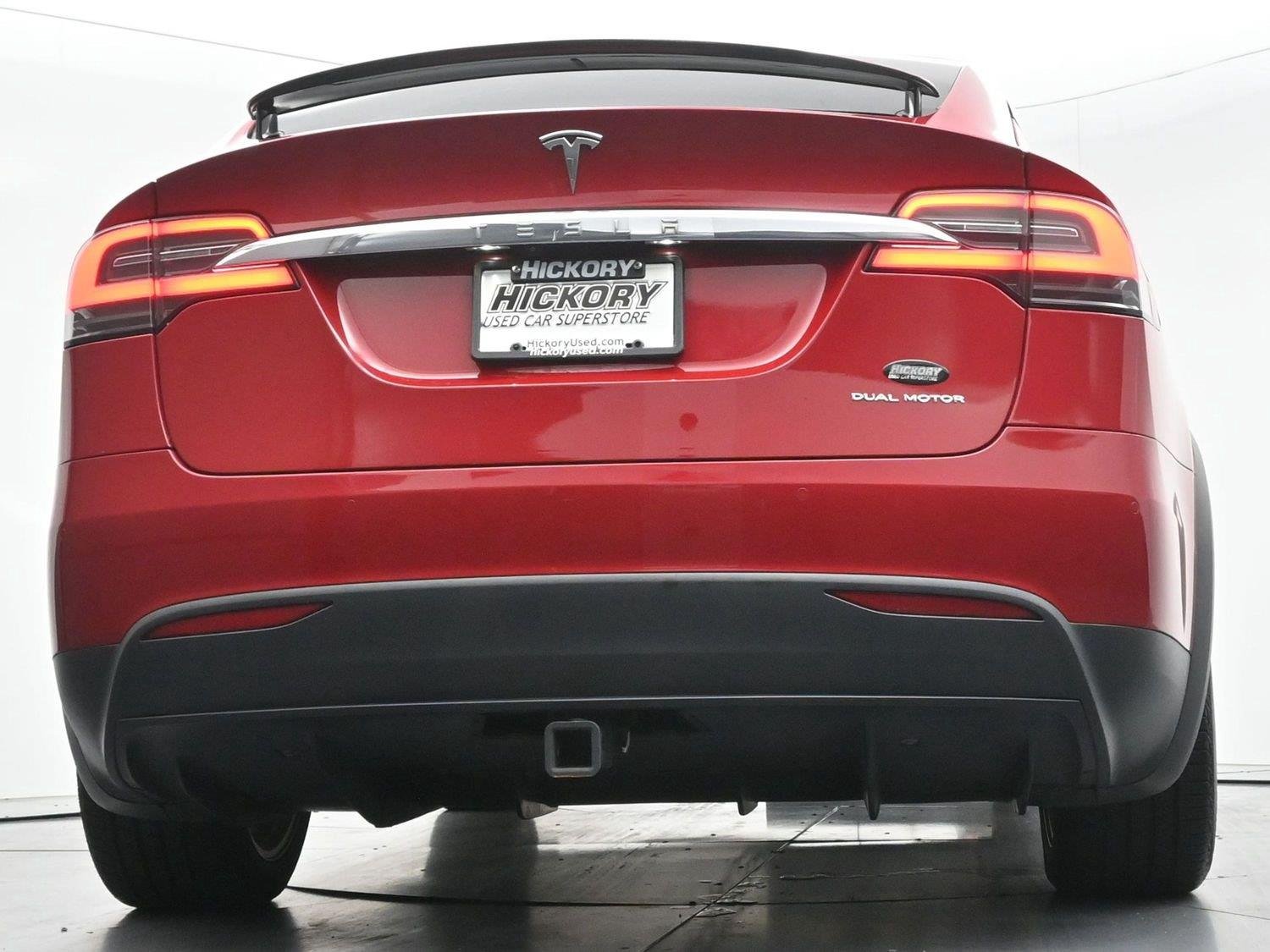 Used 2021 Red Multi-Coat Tesla Long Range Plus image 52