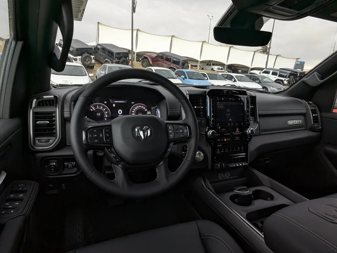 New 2026 Black RAM Sport - - 4x4 - 360 Parking Cams - Adaptive Cruise - 12 Display Uconnect 5 W Nav & More! image 26