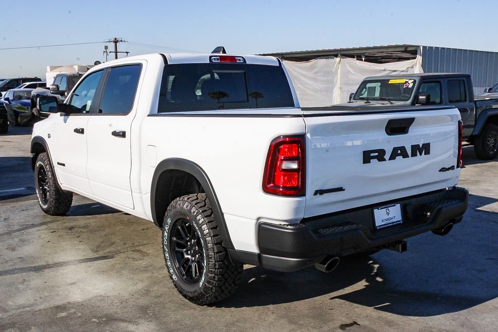 New 2026 Bright White Clearcoat Ram Rebel image 6