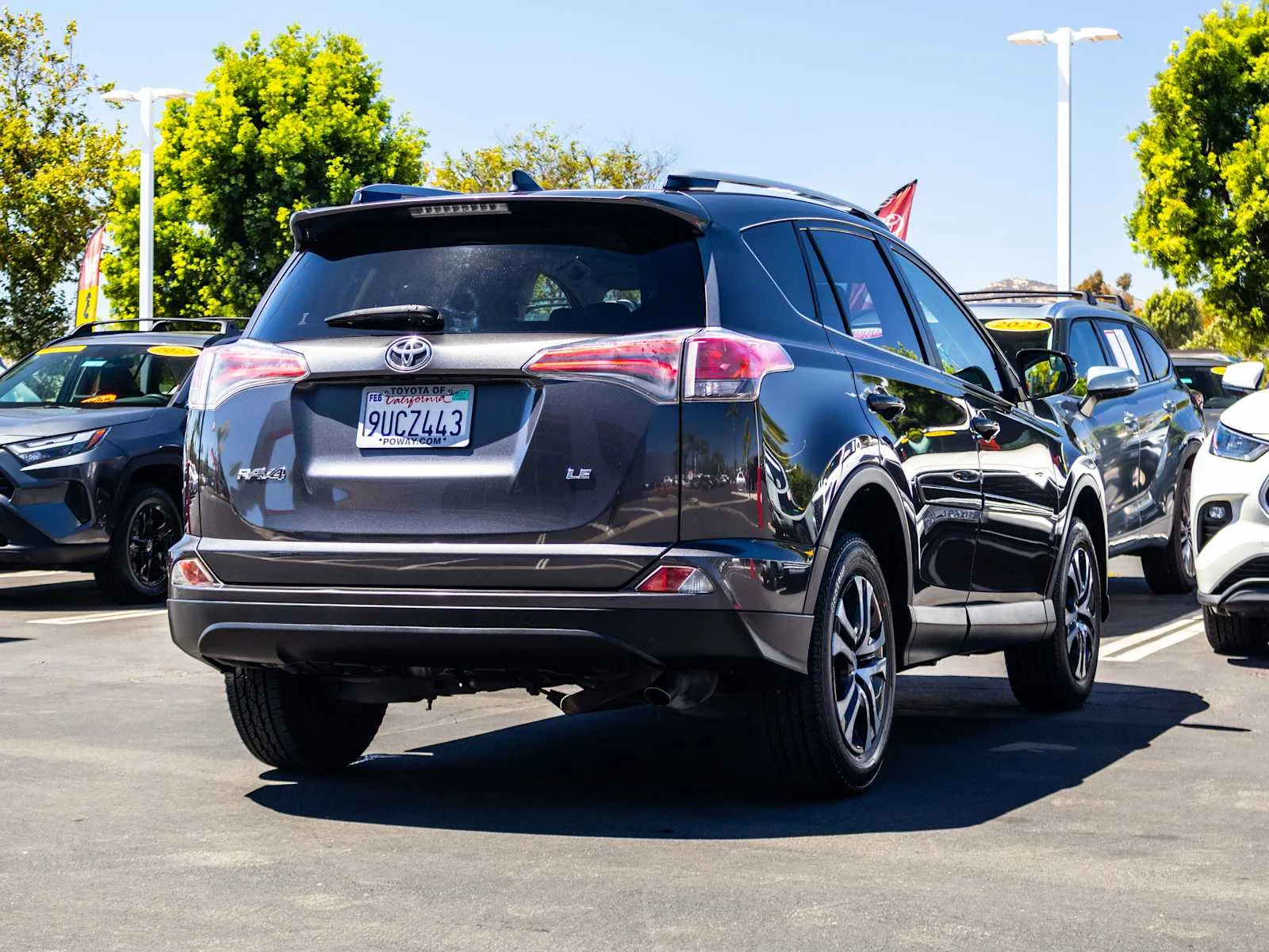 Certified Used 2017 Gray Toyota LE image 10