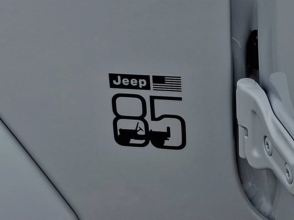 New 2026 Bright White Clearcoat Jeep 85th Anniversary Edition image 20