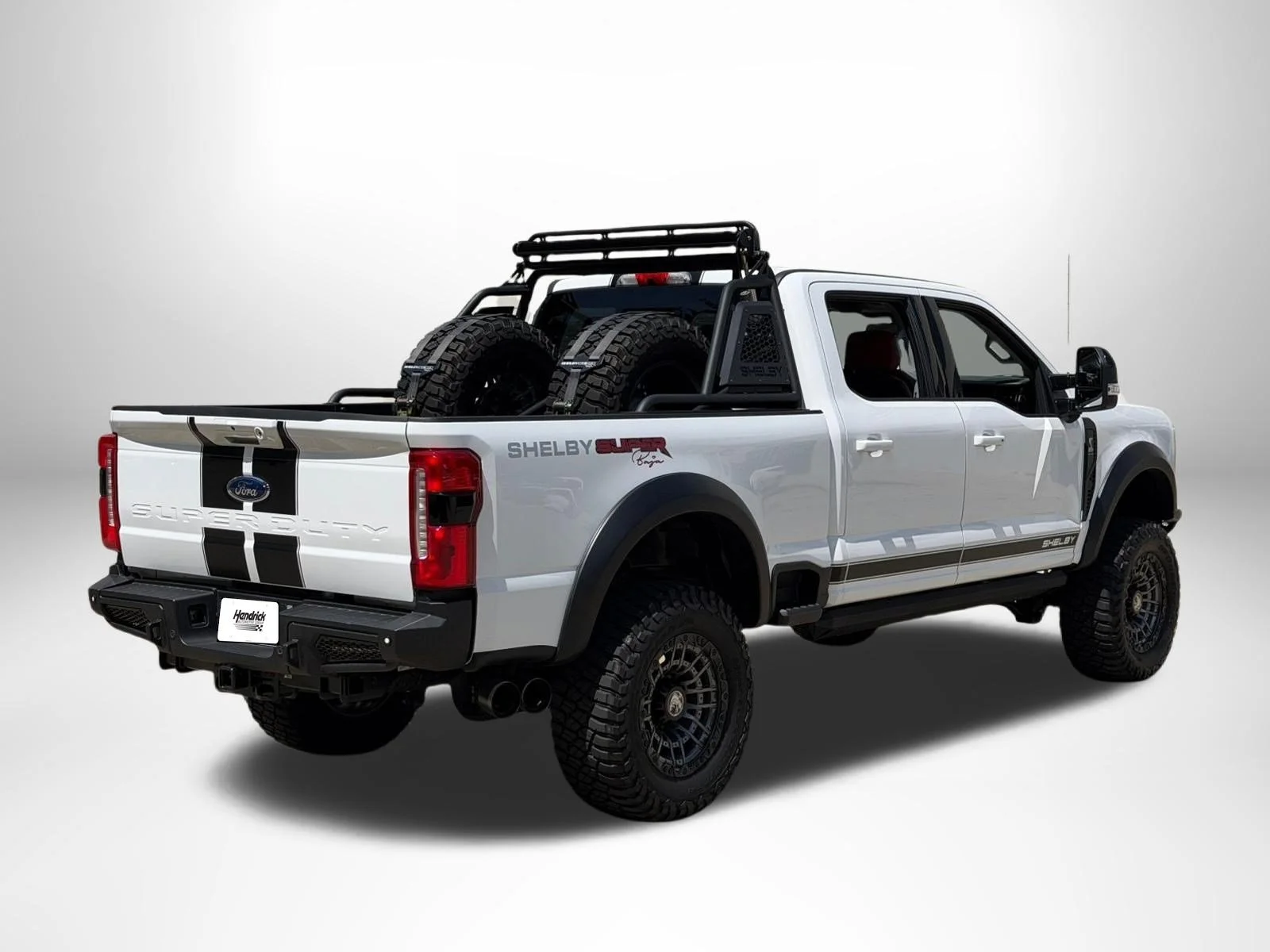 Used 2024 Oxford White Ford SuperCrew 4WD image 3