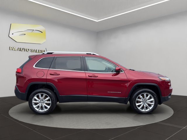 Used 2016 Deep Cherry Red Crystal Pearlcoat Jeep Limited image 8