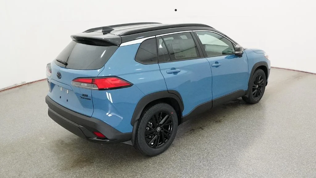 New 2026 Cavalry Blue with Jet Black roof Toyota Hybrid XSE image 50