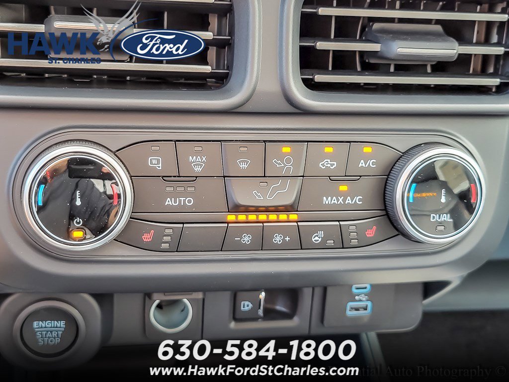 Used 2024 Shadow Black Ford LARIAT Advanced image 15