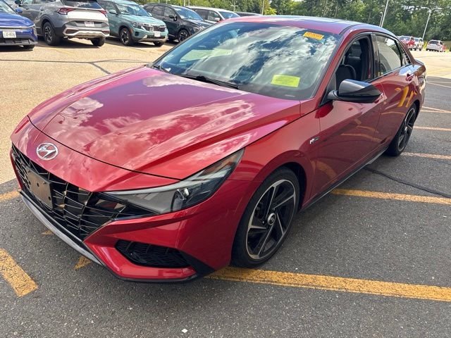 Used 2021 Orange Hyundai N Line image 3