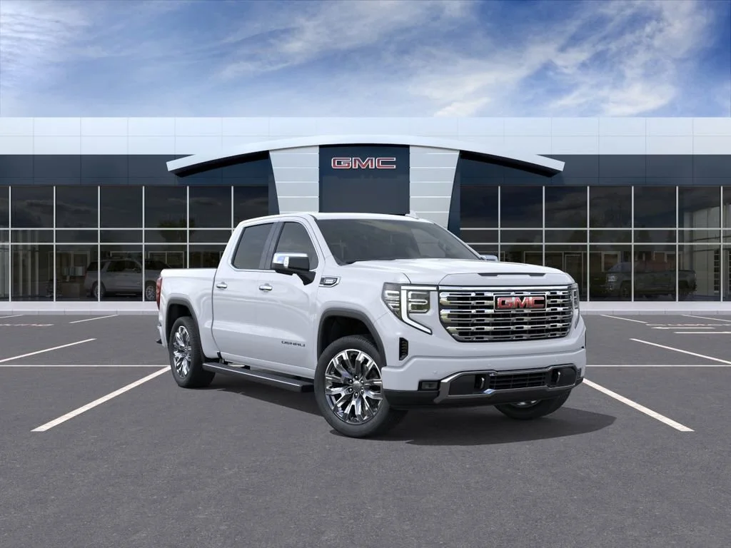 New 2026 Glacier White Tricoat GMC Denali image 1
