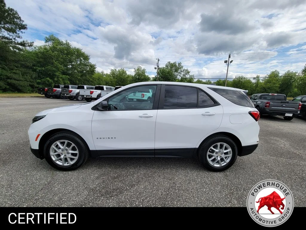 Certified Used 2023 White Chevrolet LS image 3
