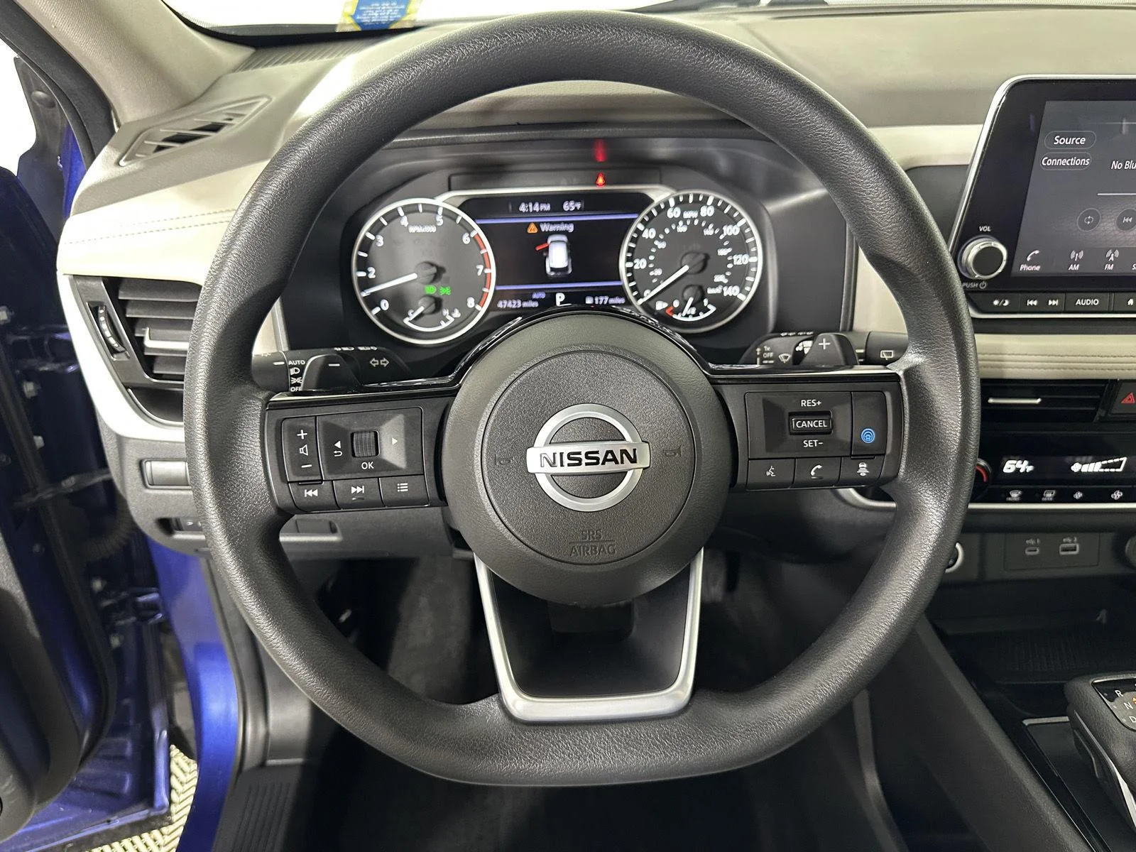 Used 2021 Caspian Blue Metallic Nissan SV image 6