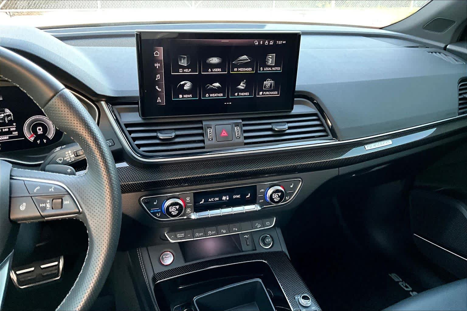 Used 2023 Daytona Gray Pearl Effect Audi Prestige image 7