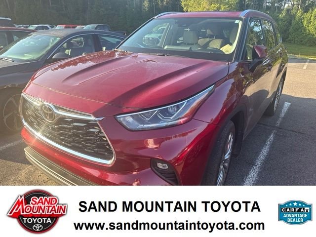 Used 2024 Red Toyota Platinum image 1