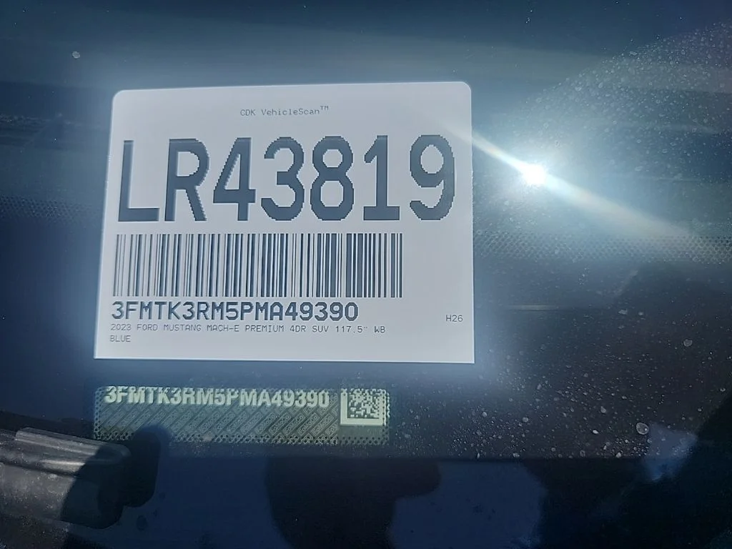 Used 2023 Blue Ford Premium image 4