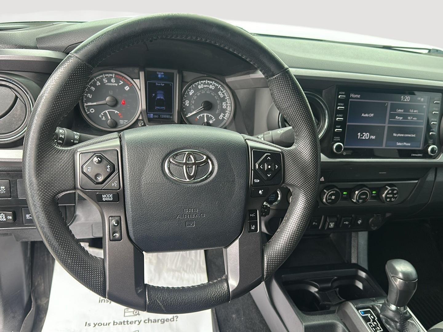Used 2020 Silver Sky Metallic Toyota TRD Sport image 4