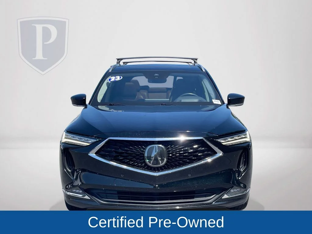 Certified Used 2023 Black Acura Advance image 3