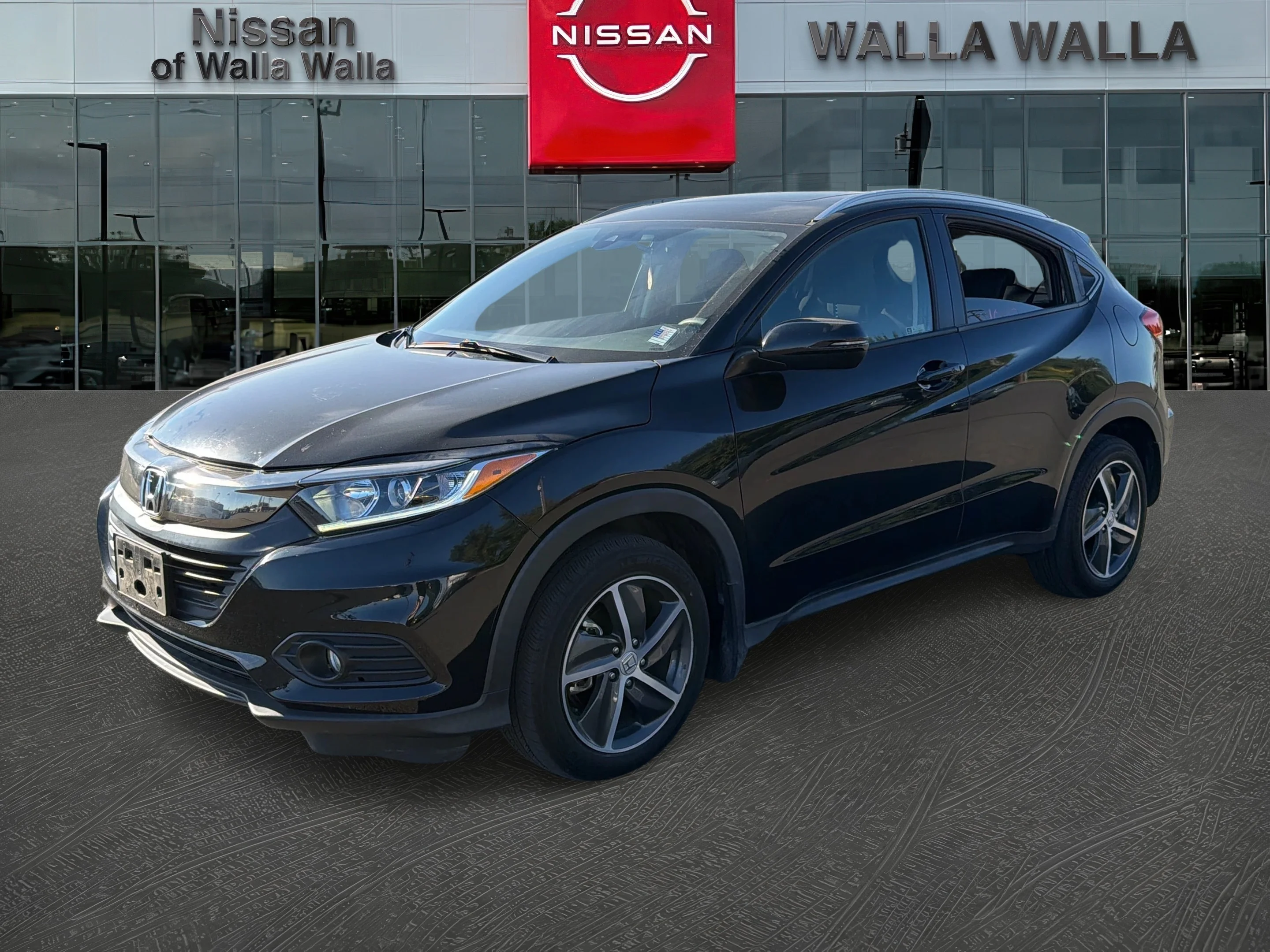 Used 2022 Crystal Black Pearl Honda EX image 3