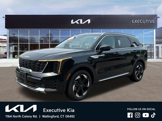 New 2026 Aurora Black Pearl Kia EX AWD image 1