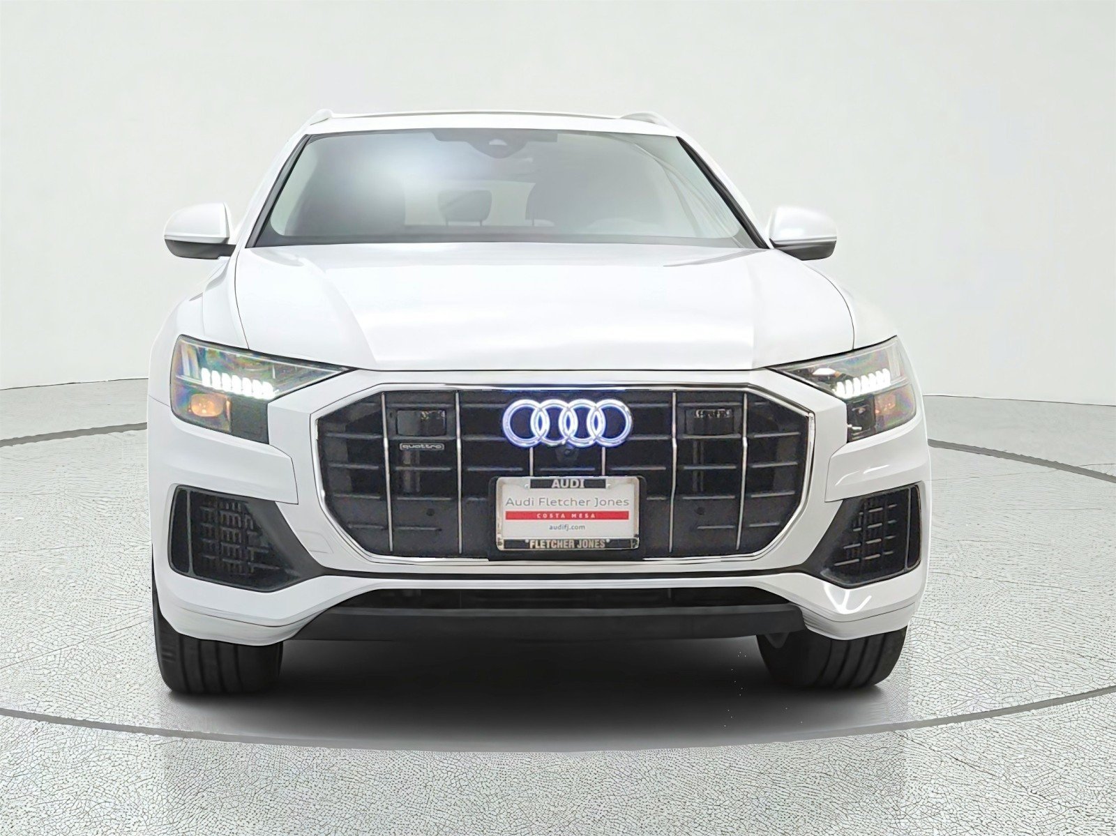Used 2023 Glacier White Metallic Audi Premium image 2