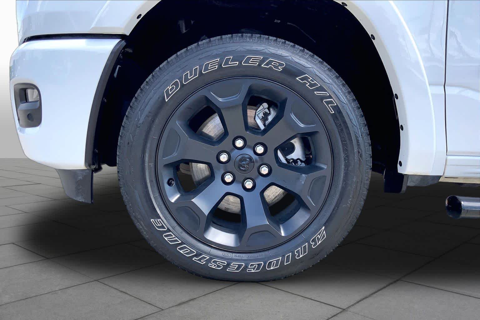 Used 2025 Bright White Clearcoat Ram Lone Star image 10