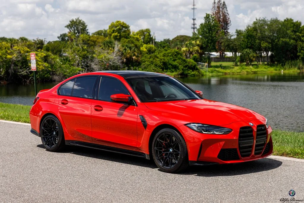 Used 2024 Red BMW Competition image 1