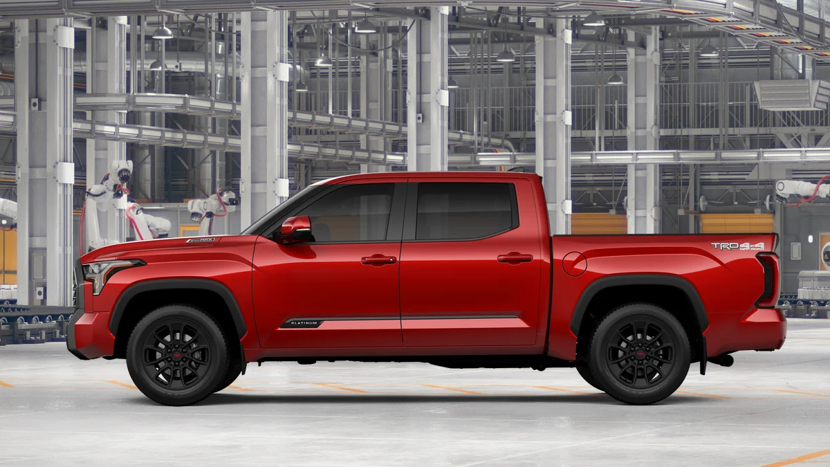 New 2026 Supersonic Red Toyota Platinum i-FORCE MAX image 4