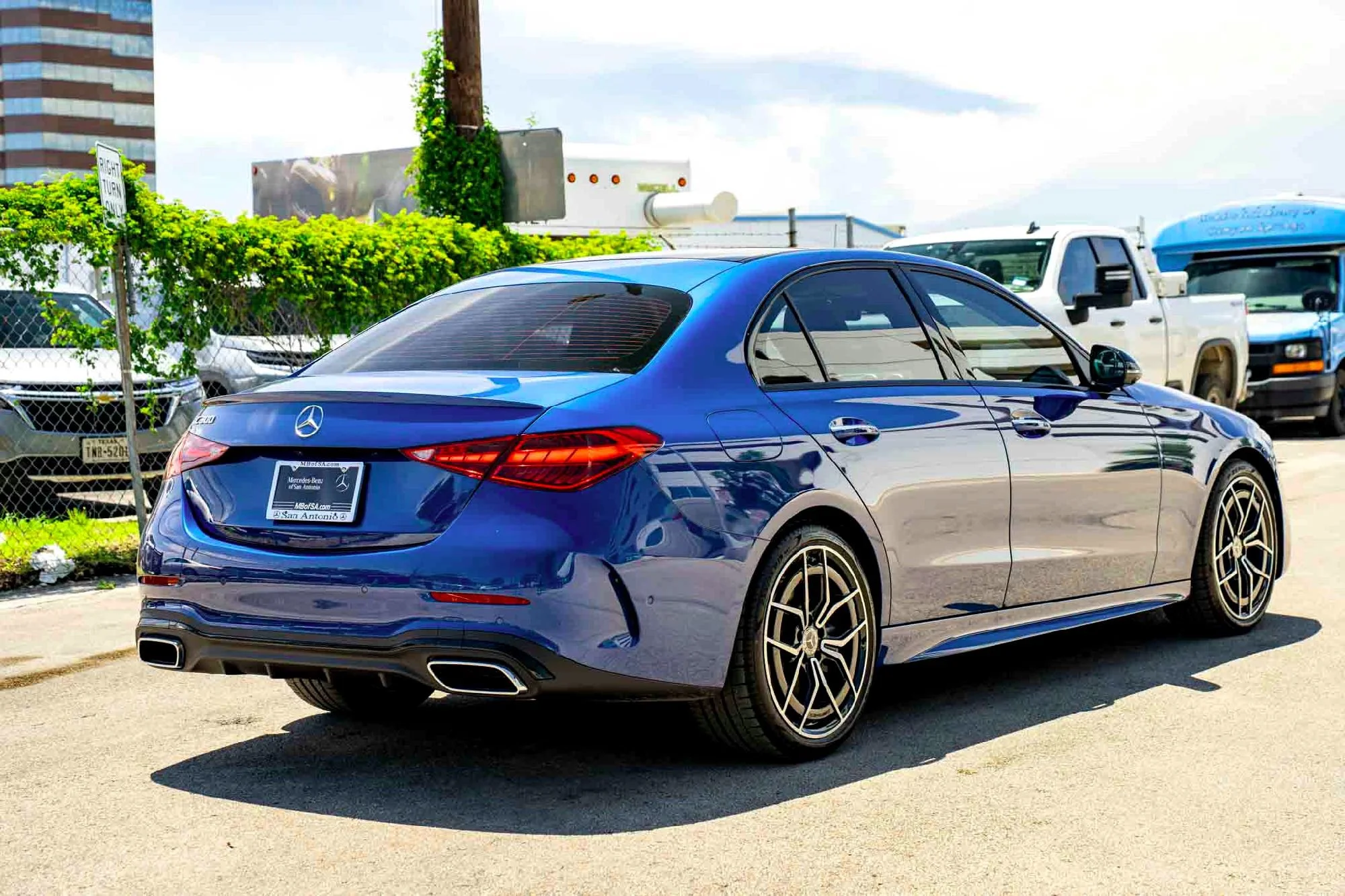 New 2026 Blue Mercedes-Benz C 300 image 4