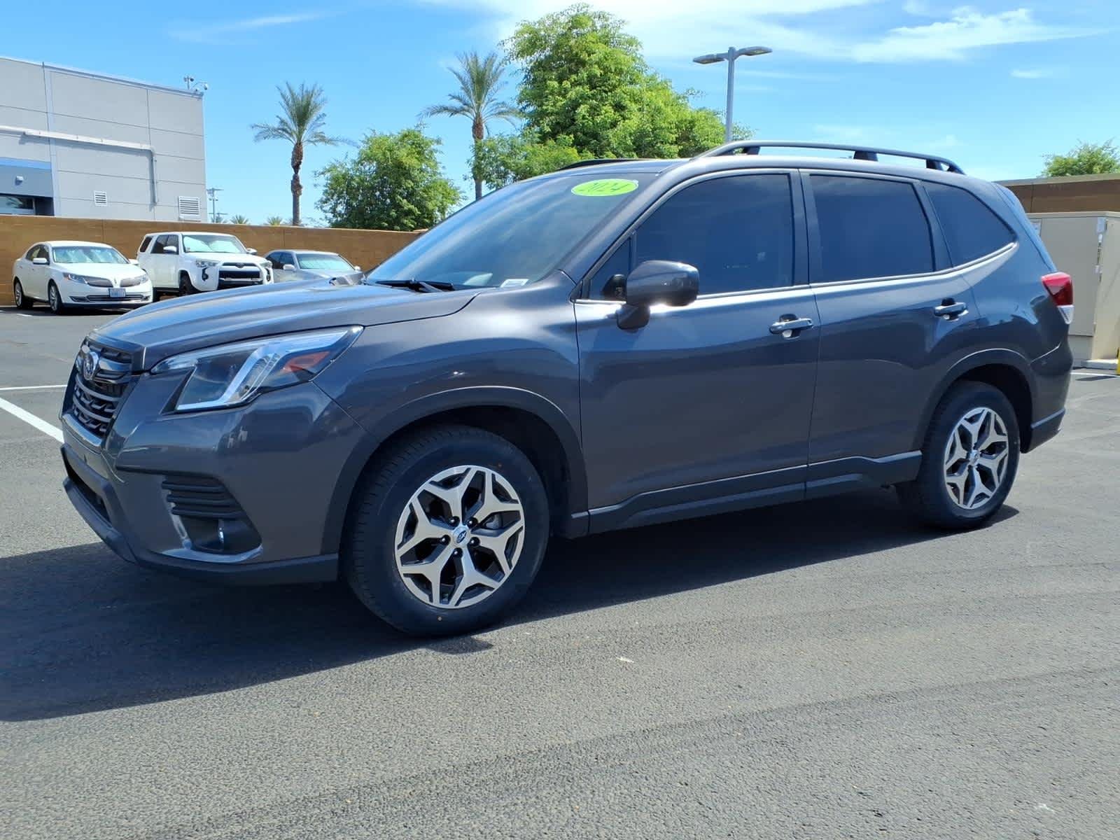 Used 2024 Magnetite Gray Metallic Subaru Premium image 8