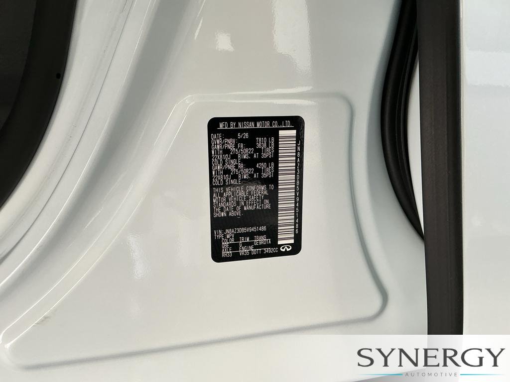 New 2027 RADIANT WHITE INFINITI Sport 4WD image 28