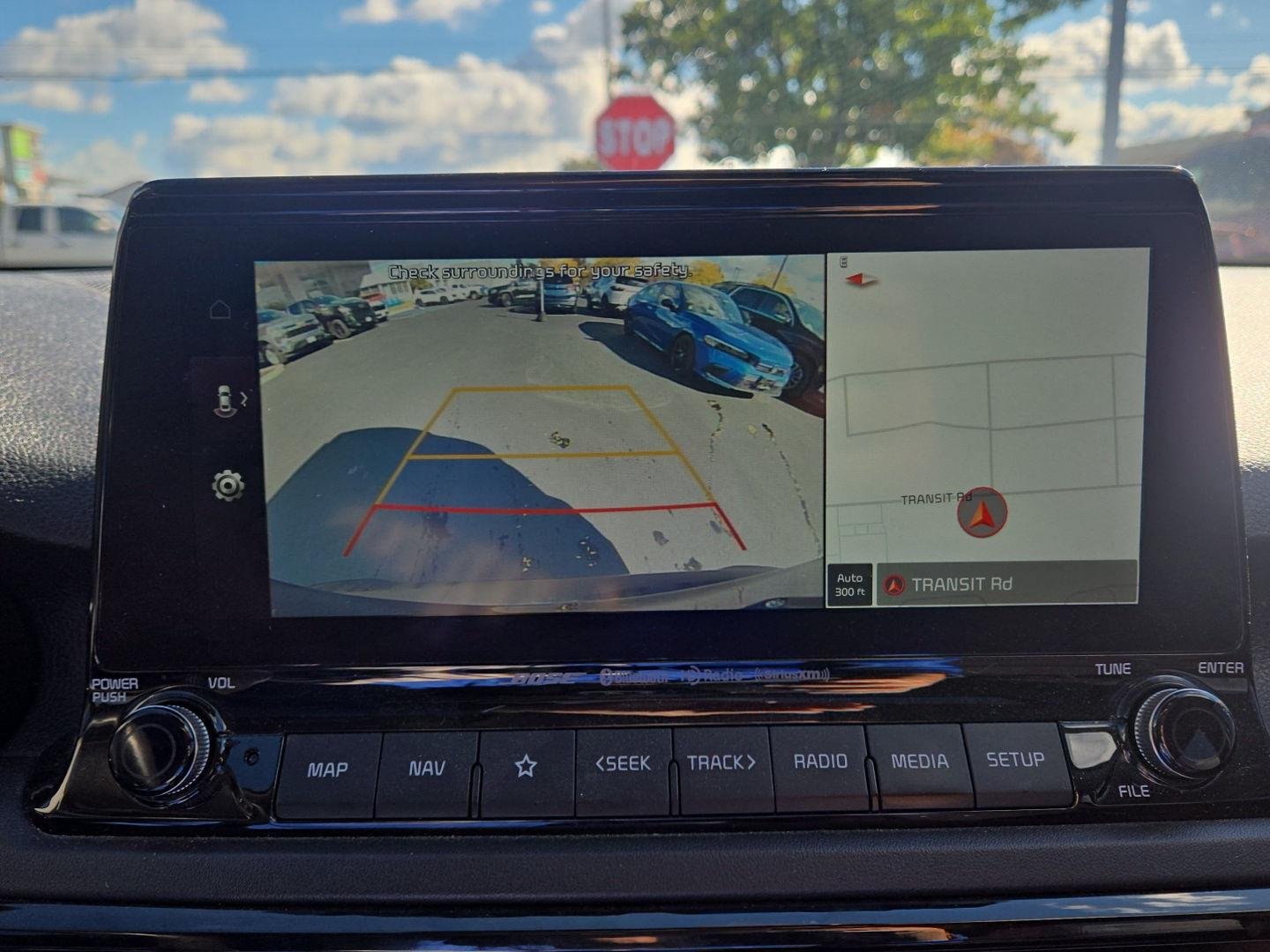 Used 2022 Cherry Black Kia SX image 6