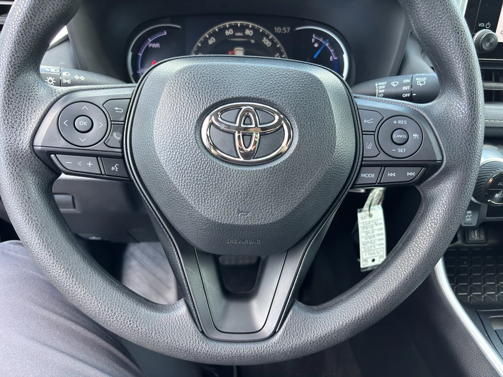 Used 2024 Midnight Black Metallic Toyota Hybrid LE image 10