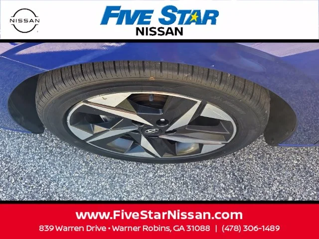 Used 2023 Blue Hyundai Limited image 17
