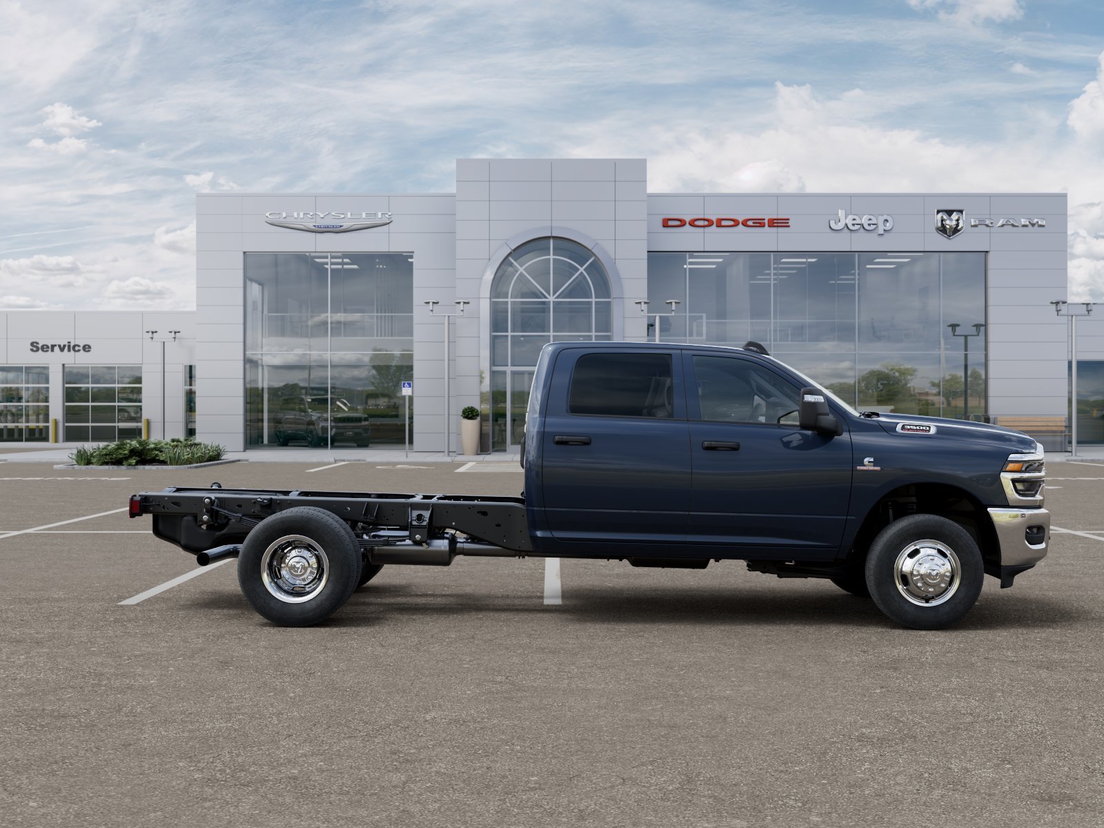 New 2026 Forged Blue Metallic Exterior Paint RAM Tradesman image 59