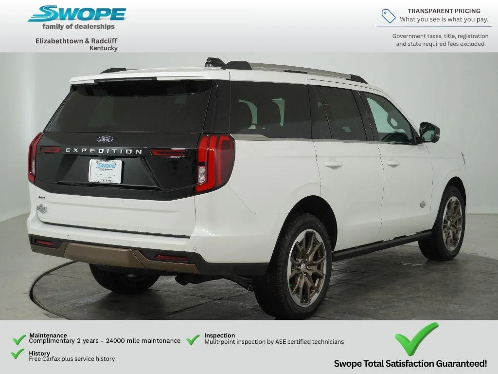 New 2026 Star White Metallic Tri-Coat Ford King Ranch® image 4