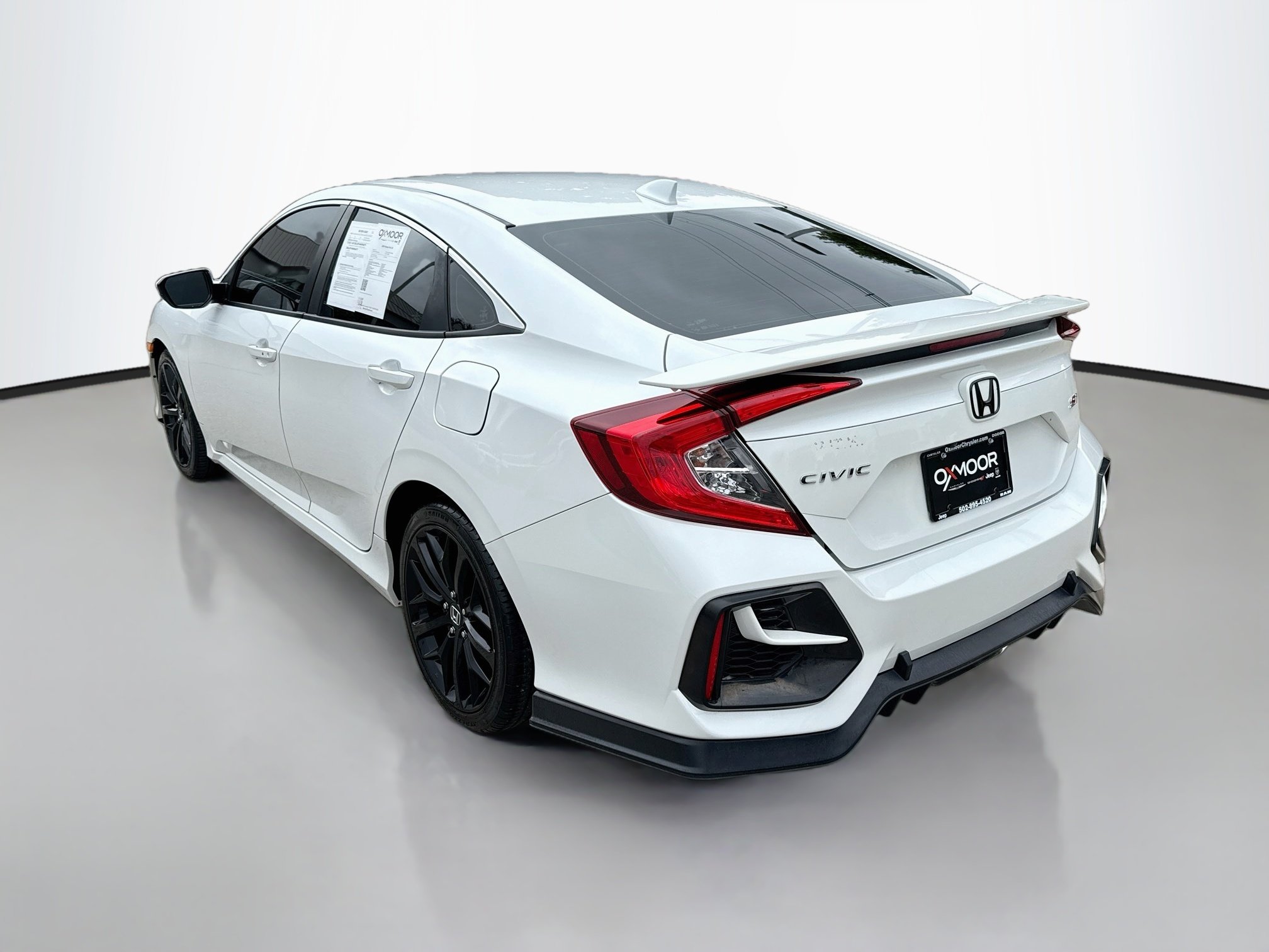 Used 2020 Lunar Silver Metallic Honda Si image 5