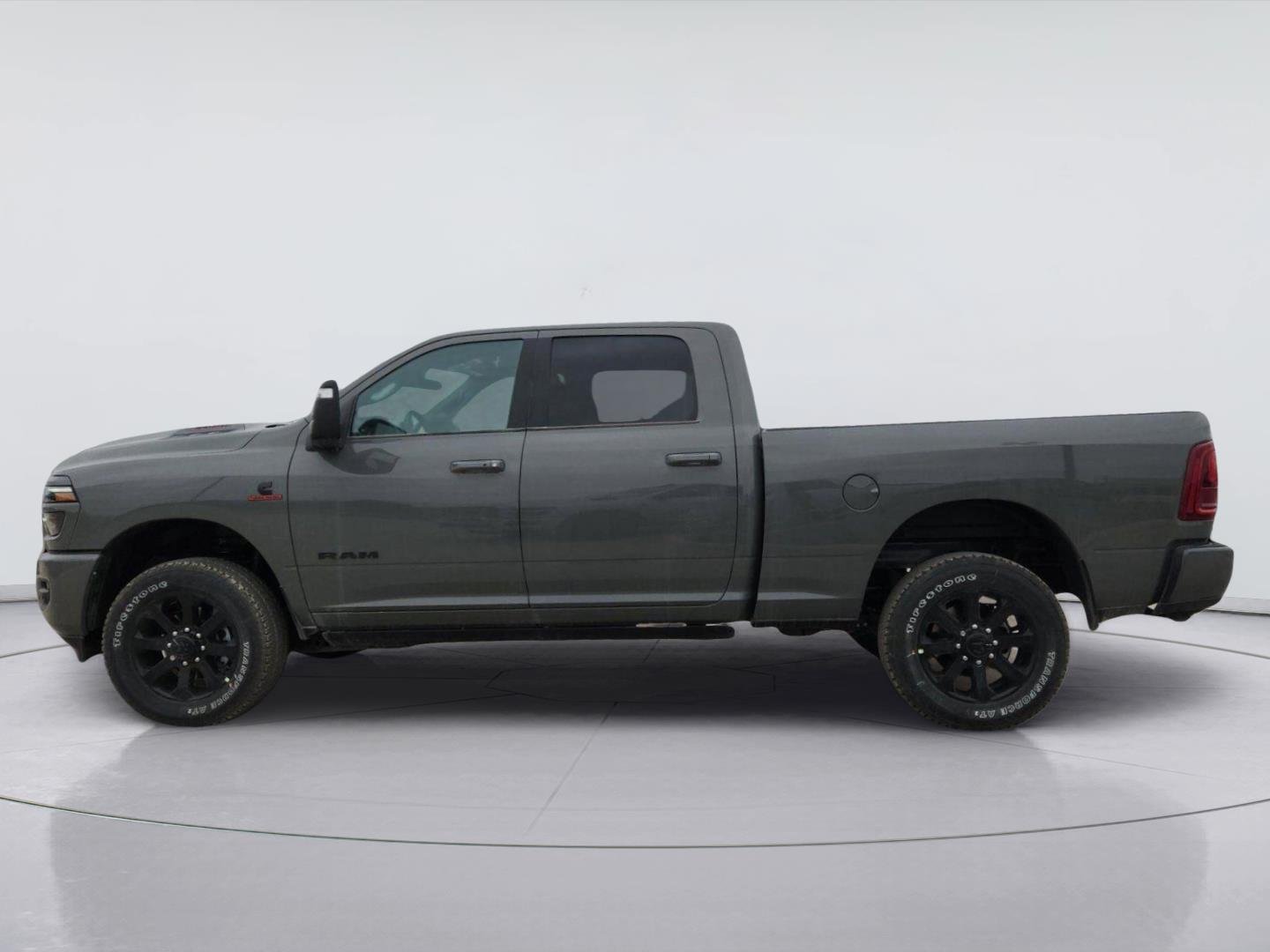 New 2026 Ceramic Gray Clear-Coat Exterior Paint RAM Laramie image 2