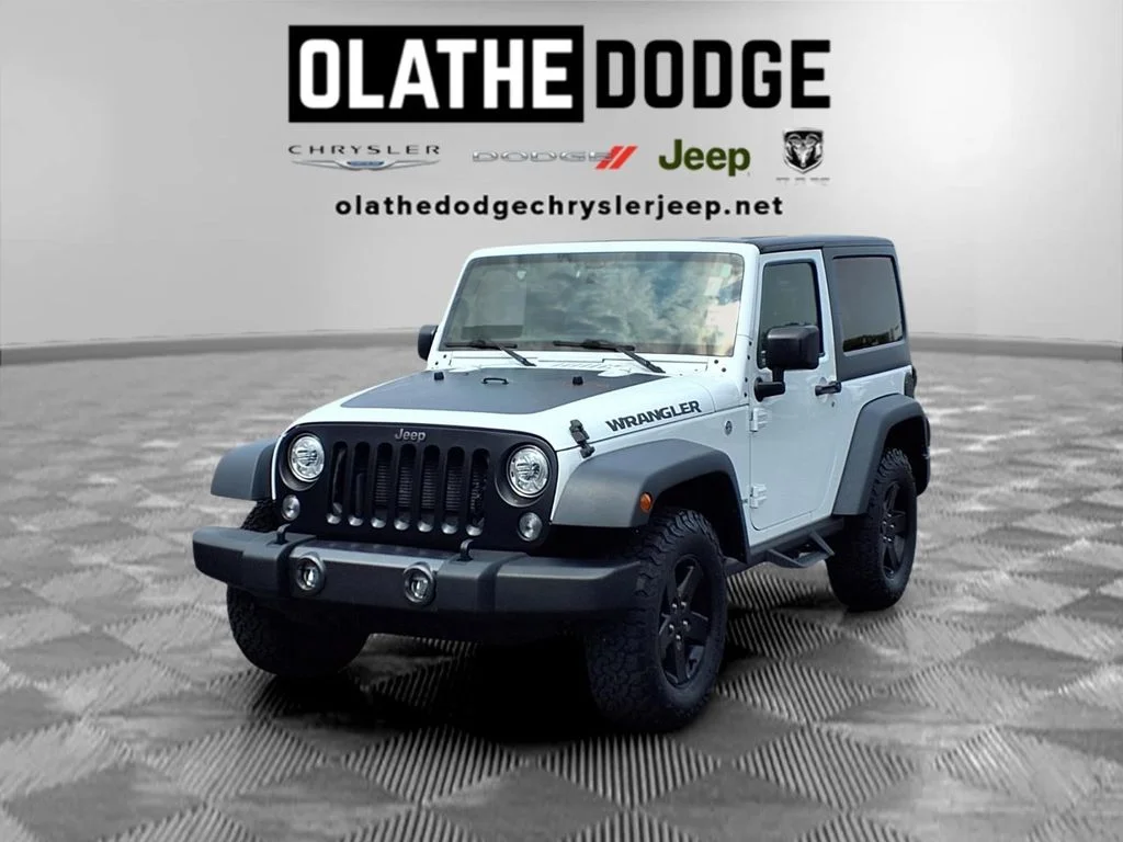 Used 2017 White Jeep Sport image 1