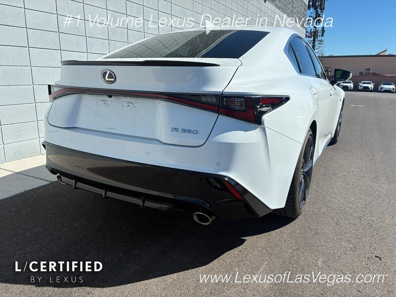 Certified Used 2023 Ultra White Lexus 350 F SPORT image 3